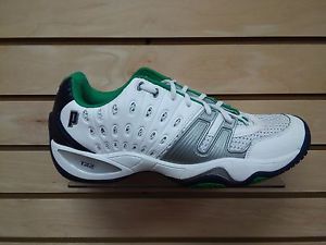 Prince T22 Men's Tennis Shoes - New - White/Blue/Green