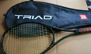 MACGREGOR GRAPHITE COMPOSITE MID SIZE TENNIS RACQUET  4 3/8" L GRIP W/COVER