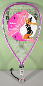 Wilson 3 7/8 Light Weight Tennis Women's racquet White Pink Breast Cancer