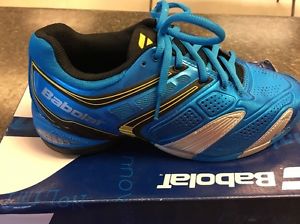 Blue/Yellow Babolat V-Pro 2 All Court Mens Tennis Shoes - Size 6.5 - NEW in box