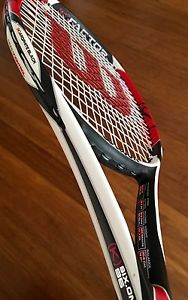 PRO STOCK MATTE Wilson K6.1 95 PAINTJOB STRUNG Tennis Racquet! 4 1/2! PRO TOUR!