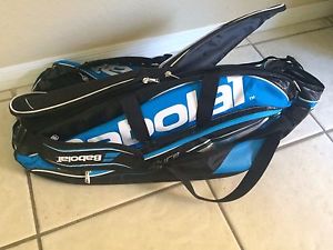 Babolat Pure Drive Blue 12 Pack Bag and Babolat Pure Drive Racquet