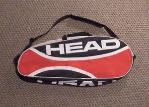 Head 3 Racquet Tennis Bag Red / Black / White