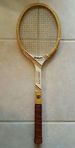 Vintage Jimmy Connors Wilson Victory Wooden Tennis Racquet