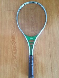 Vtg 1980's PRINCE CLASSIC ALUMINUM Tennis Racket w Green