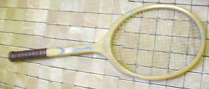 Rosie Casals "Personal" Spalding Tennis Racket Ash Reinforced Racquet 4-1/2 Grip