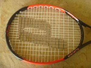 Prince Tennis Racquet   O3 Hybrid   Orange   NEW