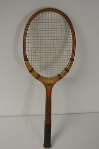 50's Vtg. Dunlop USA Maxply INTERNATIONAL Wooden Tennis Racket 41/2 Racquet Wood