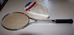 Vintage Chemold Aussie Aluminum Rod Laver Signature Tennis Racquet 4 1/2' Grip