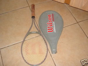 Vtg WILSON AMERICAN ACE Tennis Racquet MIDSIZE Racket