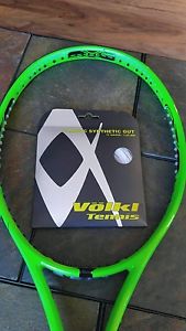 Volkl Super G 7 (295) Racquet 4 5/8 grip w/ Volkl Classic Syn Gut 17