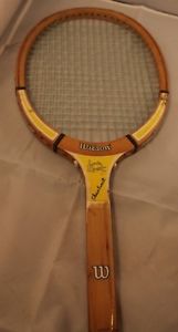 Vintage Wood Wilson Tennis Racket "Lady Evert" 27"