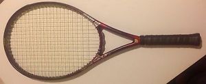 Prince THUNDER STRIKE Titanium Oversize Tennis Racket STRUNG 4-1/2"