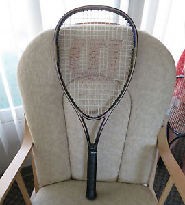 WILSON KANNON GRAPHITE OVERSIZE TENNIS RACQUET VG CONDITION.. RARE