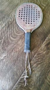 Vintage Professional Paddle No. A1 Cragin Simplex New York, NY Racket