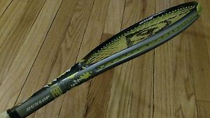 Dunlop Laser Pro tennis racquet racket graphite 4 1/4 strings