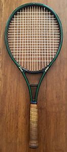 Prince Original Graphite POG 110 OS STRUNG Tennis Racquet! 4 3/8! RARE 4 STRIPE!