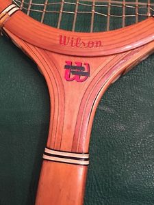 Vintage Wilson Mary Hardwick Signature Wooden racket, Ca. 1951-1953