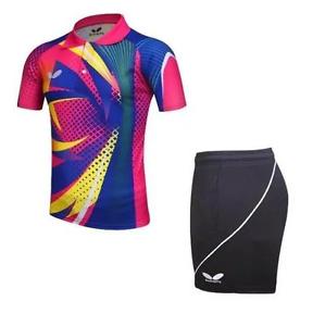 2016 Butterfly Tennis men's Tops table tennis clothing Set T-shirt+shorts 6012