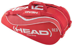 Head Red Special Edition Tennis Bag - Professional Tour Model - Near Mint