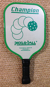 Champion Pickleball Paddle Aluminum (Green) P1190AGRN/7.875 oz Pickle-Ball NEW