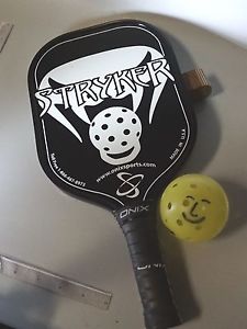 SPECIAL SALE New Onix Sports Stryker Composite Pickleball Paddle - Black & White