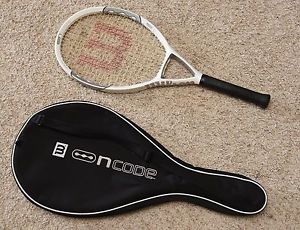 Wilson nCode n1 Tennis Racket 4 1/4 oversize 115  tennis racket "Excellent"