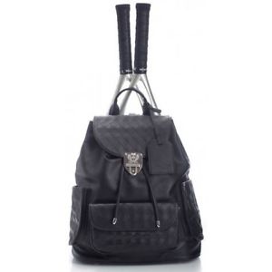 GORGEOUS! EUC!!!! CLASSY COURT COUTURE HAMPTON Black Tennis Backpack RETAIL $260