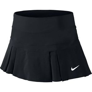 NWT Nike Victory Tennis Dri Fit Skort $65 XS Black 683154-010
