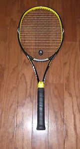 Volkl Power Bridge 10 Mid tennis racquet 4 1/4 Natural Gut Hybrid (classic)