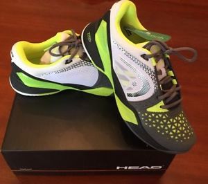 New HEAD Revolt Pro men's tennis shoe Neon Yellow / Grey size Mens 10