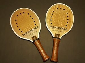 Brian Lee Model USPTA Approved PowerPaddle Beach Tennis Racquet Venice CA