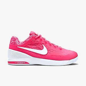Nike Women's Zoom Cage 2 Tennis Shoes Sizes 7.5 8.5 Pink White 705260-610