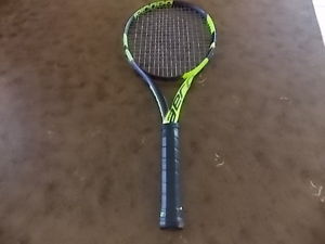 2016 Babolat Pure Aero Tour Size 4 3/8  strung Solinco Tour Bite