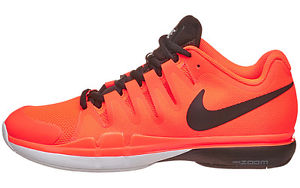 Nike Zoom Vapor 9.5 Tour Crimson/Blk Men's Tennis Shoe (Roger Federer)