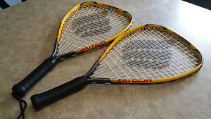 2 Ektelon RacquetBall Racquets - Powerfan Nitro 900 Power Level - Longbody
