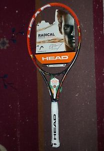 New Head Graphene Radical Pro Tennis Racquet 4 1/4" Andy Murray NWT - Authentic