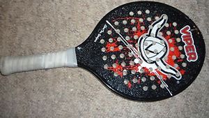 Viking Platform Tennis Paddle viper OZ Racket SPIN TEX SURFACE