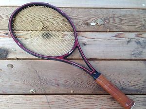 WILSON JACK KRAMER STAFF  110  TENNIS RACQUET 4 1/2  NICE CONDITION