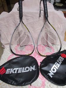 Ektelon Longbody Ascent  Racquetball with Covers Set of 2