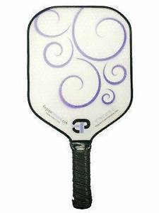Engage Encore Composite Pickleball Paddle Purple Swirl