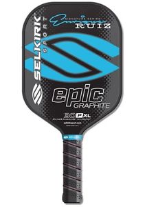 Selkirk Sport 30P XL Enrique Signature Epic Polymer Graphite Paddle Blue