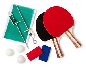 Mesa De Comedor Juego De Tenis Ping Pong Tamaño Completo Redes Murciélagos