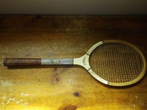 Vintage Wilson Bobby Riggs Golden State Wooden Tennis Racquet