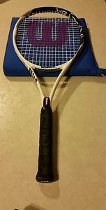 Lot Of 2 Wilson's K Factor K Arophite Black 4 3/8 USL3/4 1/4 USL2 Racquet