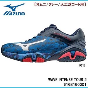 mizuno Tennis shoes Wave Intense tour 2 OC 61GB1600 For clay court Japan racket