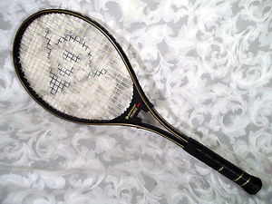 Vintage DUNLOP John McEnroe MID Aluminum Tennis Racket Junior Grip Size 4"