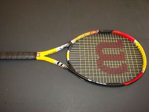 WILSON HYPER PROSTAFF 5.1 SURGE X 27.5- 4-1/4, almostmint 9.5+/10 INV{0628-1005}