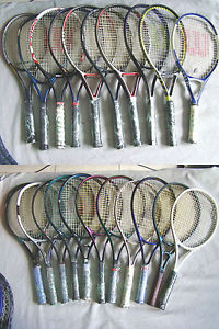 Lot of 20 Tennis Racquet -Wilson, Head, Prince, Kennex,,,Mixed  ##11
