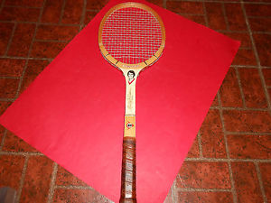 Vintage Marty Riessen Dunlop Photo Decal Autograph Tennis Racquet